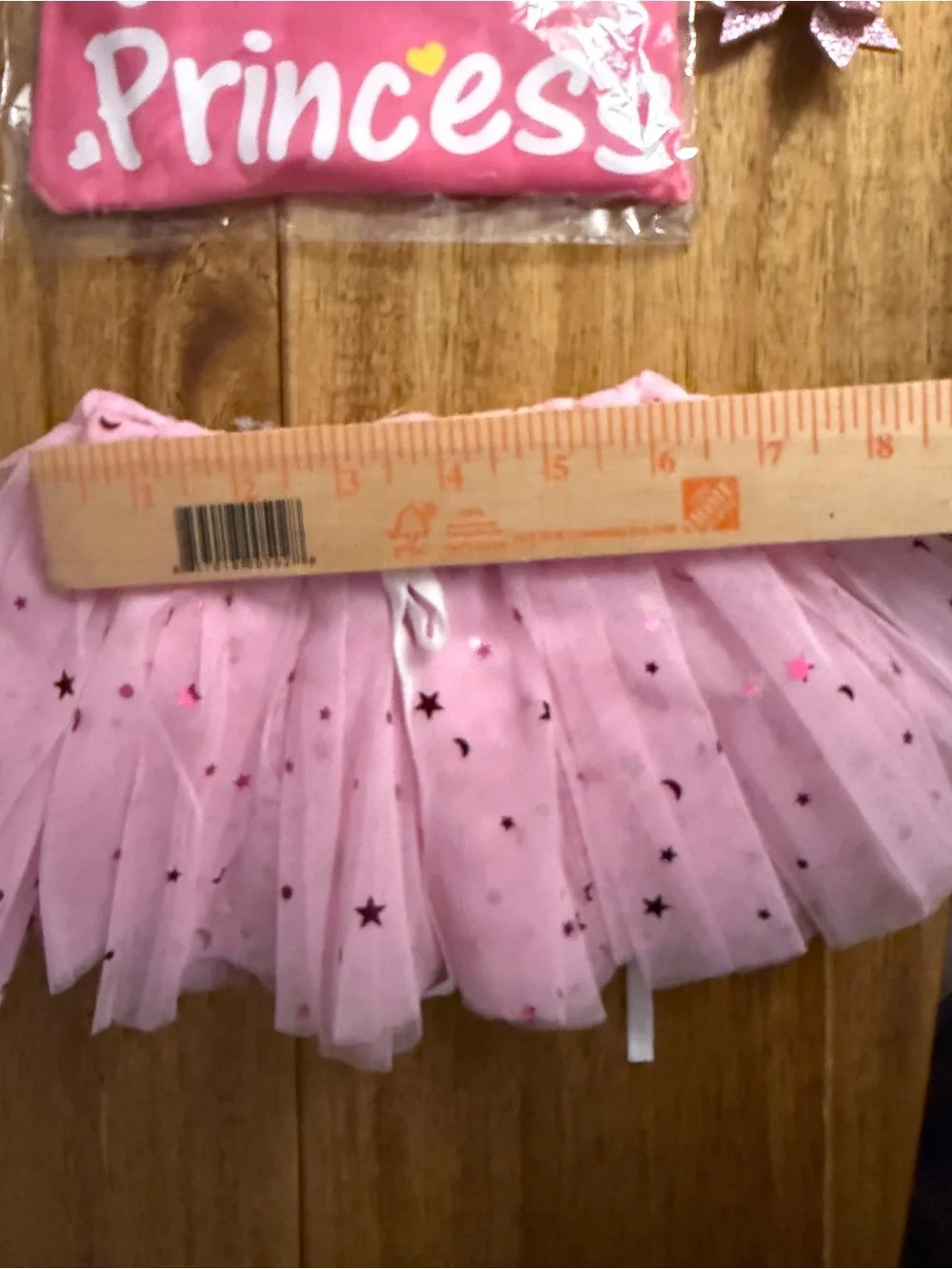 Birthday Princess Pink Pet Tutu Set
